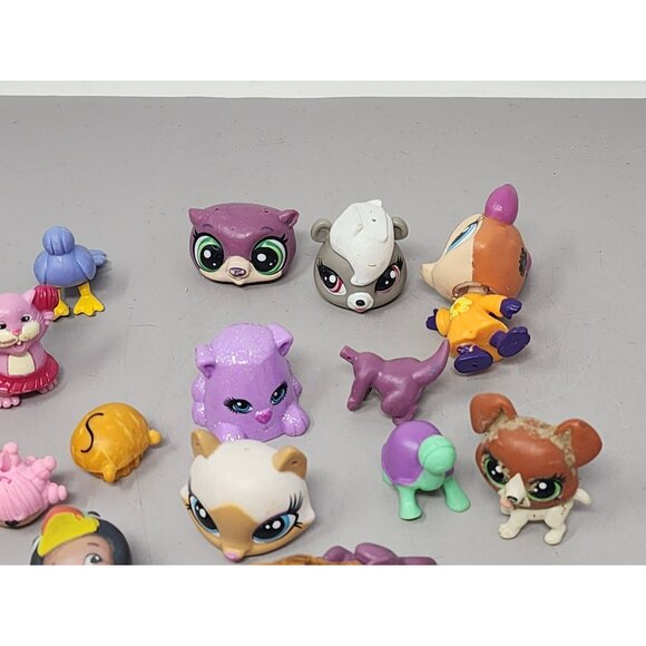 Lot Of Mixed Littlest Pet Shop LPS Figures Accessories Assorted Animals Random - Picture 2 of 6